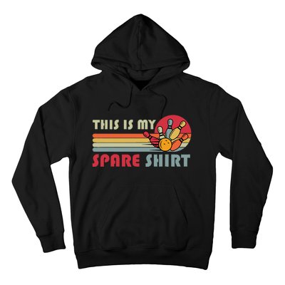 This Is My Spare Bowling Bowler Funny Team Hoodie