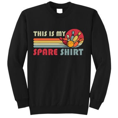 This Is My Spare Bowling Bowler Funny Team Sweatshirt