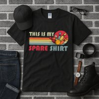 This Is My Spare Bowling Bowler Funny Team Tall T-Shirt