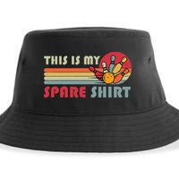 This Is My Spare Bowling Bowler Funny Team Sustainable Bucket Hat