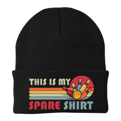This Is My Spare Bowling Bowler Funny Team Beanie