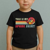 This Is My Spare Bowling Bowler Funny Team Toddler T-Shirt