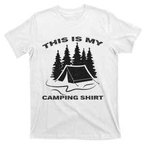 This Is My Camping Shirts Funny Camper T-Shirt