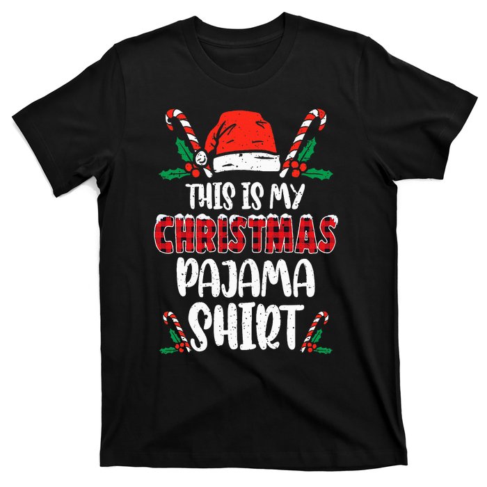 This Is My Christmas Pajama Funny Xmas PJs T-Shirt