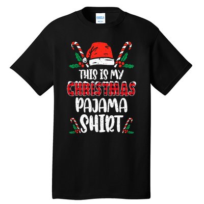 This Is My Christmas Pajama Funny Xmas PJs Tall T-Shirt