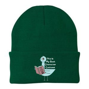 This Is My Book Character Costume Funny Pigeon Reading Knit Cap Winter Beanie