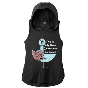 This Is My Book Character Costume Funny Pigeon Reading Ladies PosiCharge Tri-Blend Wicking Draft Hoodie Tank