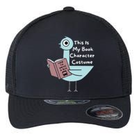 This Is My Book Character Costume Funny Pigeon Reading Flexfit Unipanel Trucker Cap