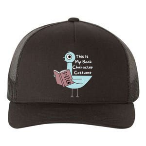 This Is My Book Character Costume Funny Pigeon Reading Yupoong Adult 5-Panel Trucker Hat