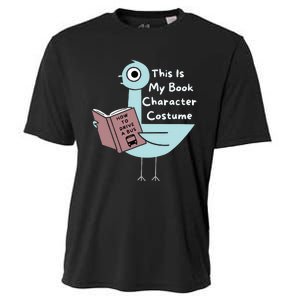 This Is My Book Character Costume Funny Pigeon Reading Cooling Performance Crew T-Shirt