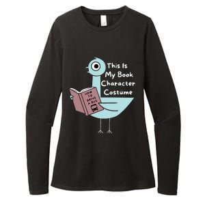 This Is My Book Character Costume Funny Pigeon Reading Womens CVC Long Sleeve Shirt