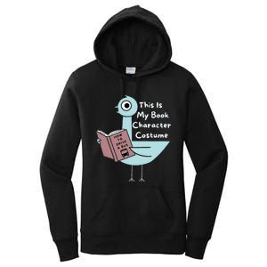 This Is My Book Character Costume Funny Pigeon Reading Women's Pullover Hoodie