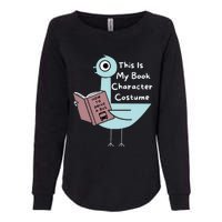 This Is My Book Character Costume Funny Pigeon Reading Womens California Wash Sweatshirt