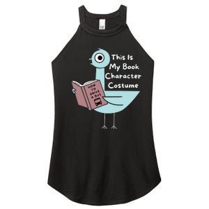 This Is My Book Character Costume Funny Pigeon Reading Women's Perfect Tri Rocker Tank