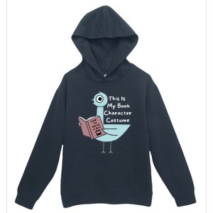 This Is My Book Character Costume Funny Pigeon Reading Urban Pullover Hoodie