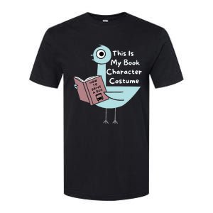 This Is My Book Character Costume Funny Pigeon Reading Softstyle CVC T-Shirt