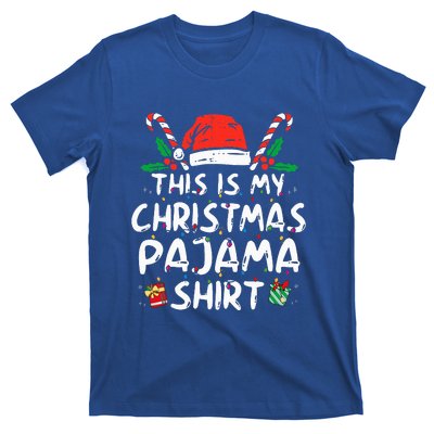 This Is My Christmas Pajama Funny Xmas PJs  T-Shirt