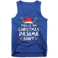 This Is My Christmas Pajama Funny Xmas PJs  Tank Top