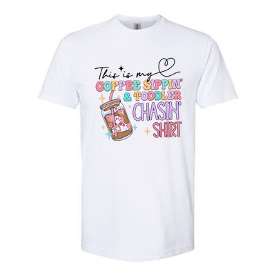 This Is My Coffee Sippin & Chasin Softstyle® CVC T-Shirt