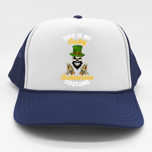 This Is My Lucky Bartender Costume Funny St Patrick's Day Cute Gift Trucker Hat