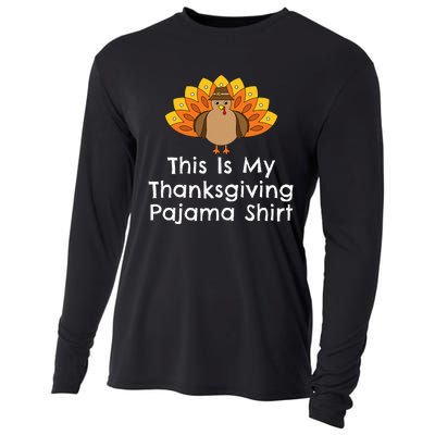 This Is My Thanksgiving Pajama Turkey Day Cooling Performance Long Sleeve Crew