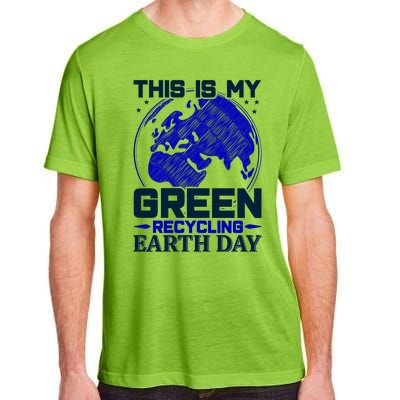 This Is My Green Recycling Earth Day Adult ChromaSoft Performance T-Shirt