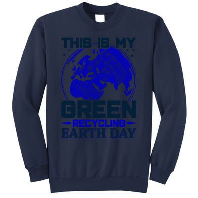 This Is My Green Recycling Earth Day Sweatshirt