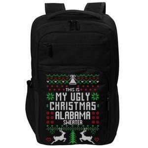 This Is My Ugly Christmas Alabama Funny Xmas Funny Gift Cute Gift Impact Tech Backpack