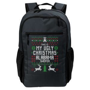 This Is My Ugly Christmas Alabama Funny Xmas Funny Gift Cute Gift Daily Commute Backpack