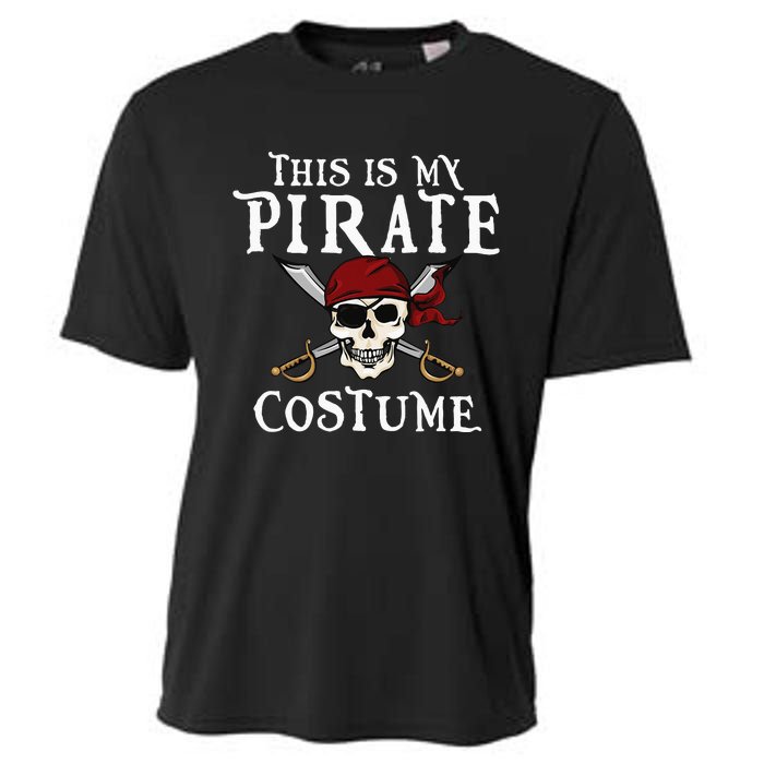 This Is My Pirate Costume Halloween Party Family Matching Cooling Performance Crew T-Shirt