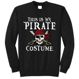 This Is My Pirate Costume Halloween Party Family Matching Sweatshirt