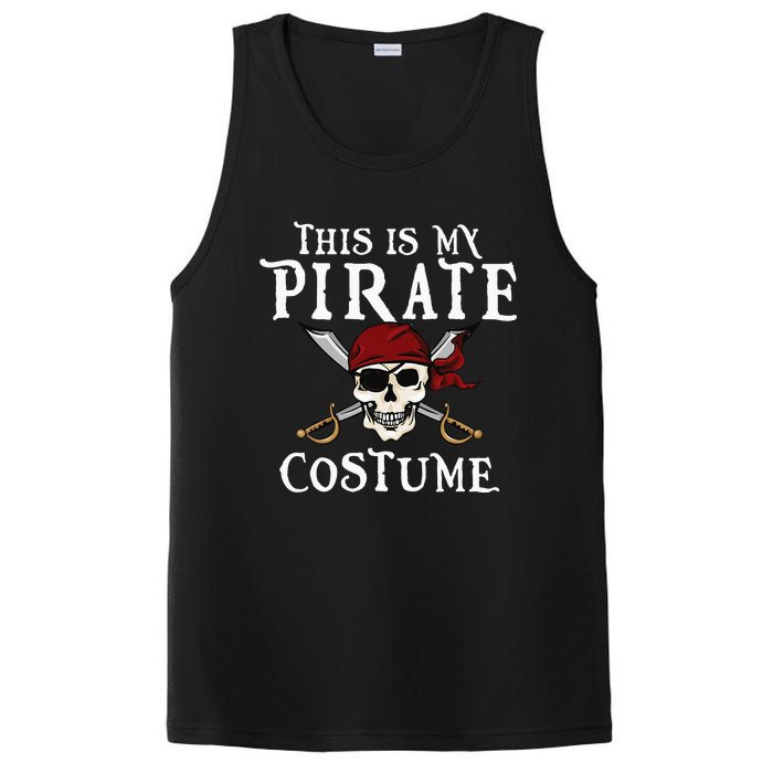 This Is My Pirate Costume Halloween Party Family Matching PosiCharge Competitor Tank