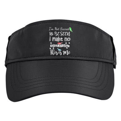 This Is Me Musical Theatre Performer Gift Broadway Fan Adult Drive Performance Visor