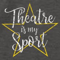 Theatre Is My Sport Musical Theater Thespian Broadway Vector Backpack
