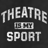 Theatre Is My Sport Theatre Quote Funny Thespian Gift Beanie