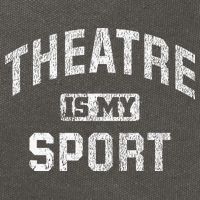 Theatre Is My Sport Theatre Quote Funny Thespian Gift Cotton Canvas Backpack