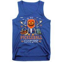 This Is My Scary Pickleball Costume Halloween Skeleton Lover Tank Top