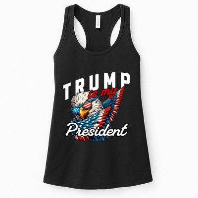 Trump Is My President Womens Tank Top