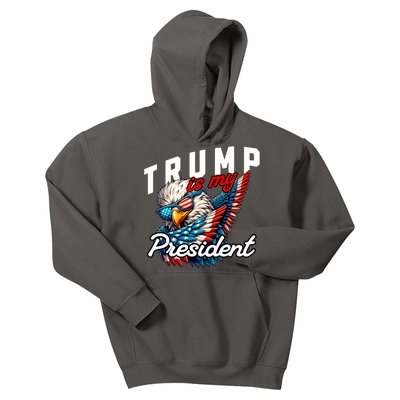 Trump Is My President Kids Hoodie