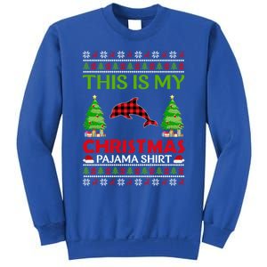 This Is My Dolphin Xmas Pajama Funny Ugly Sweater Christmas Great Gift Sweatshirt