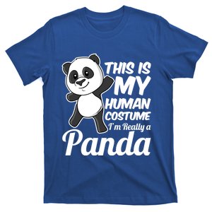 This Is My Hu Costume IM Really A Panda Gift T-Shirt