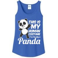 This Is My Hu Costume IM Really A Panda Gift Ladies Essential Tank