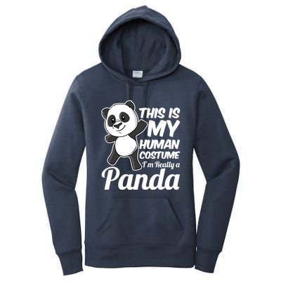 This Is My Hu Costume IM Really A Panda Gift Women's Pullover Hoodie