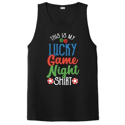 This Is My Lucky Game Night Outfit Poker Casino Gambling PosiCharge Competitor Tank