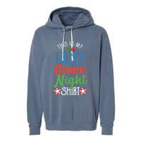 This Is My Lucky Game Night Outfit Poker Casino Gambling Garment-Dyed Fleece Hoodie