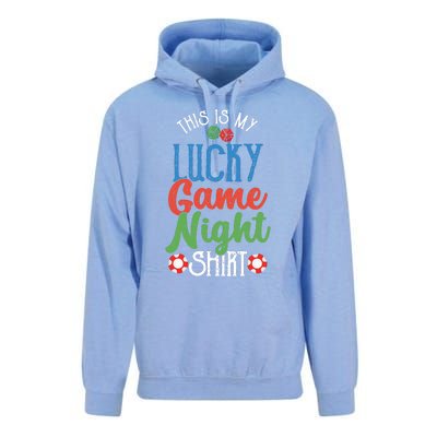 This Is My Lucky Game Night Outfit Poker Casino Gambling Unisex Surf Hoodie