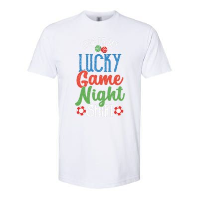 This Is My Lucky Game Night Outfit Poker Casino Gambling Softstyle CVC T-Shirt