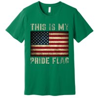 This Is My Pride Flag Usa American 4th Of July Premium T-Shirt