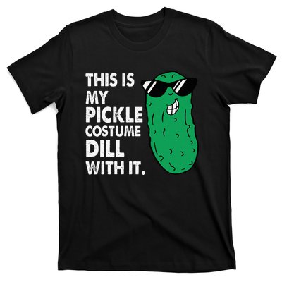 This Is My Pickle Costume Dill With It Sunglasses Halloween T-Shirt