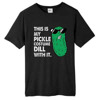 This Is My Pickle Costume Dill With It Sunglasses Halloween Tall Fusion ChromaSoft Performance T-Shirt